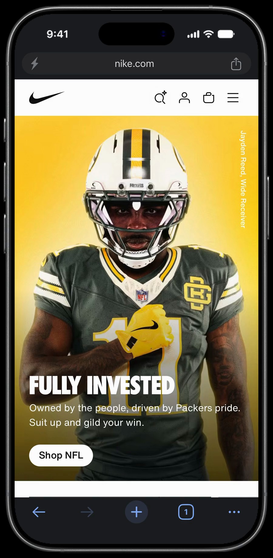 nike.com open in Surge for iPhone